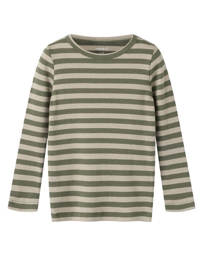 Name it - NMNBanio Langarmshirt - Dusty Olive